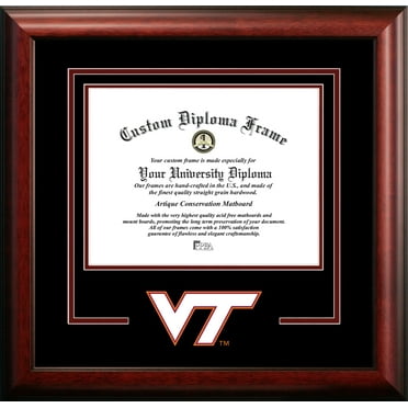 Virginia Tech Hokies 13.5 x 15.5 Spirit Diploma Frame