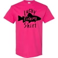 thumbnail image 3 of Inktastic Lucky Fishing Shirt Fish T-Shirt, 3 of 5