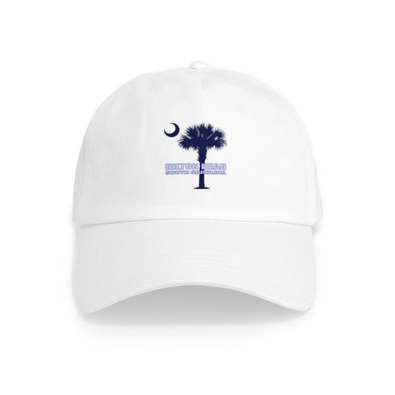 CafePress - Hilton Head - Adjustable 100% Brushed Unisex Casual Cotton Baseball Cap, Beige, 1