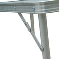 thumbnail image 2 of 47" Folding Camping Table - Height Adjustable, Lightweight, Portable, For Garage, Picnic, Use Home Spaces, 2 of 5