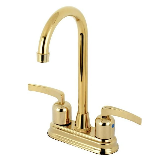 Kingston Brass KB8492EFL Centurion Robinet de Bar, Laiton Poli
