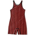 thumbnail image 4 of Zaldita Men's One Piece Swimsuit Bikini Water Sports Super Speed Dry Charm Men Surfing Bodysuits Red&Black M, 4 of 7