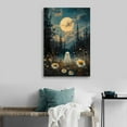 thumbnail image 3 of A White Ghost Stands in A Field of Daisies Home Decor Poster Wall Art Hanging Picture Print Bedroom Decorative Painting Posters Room Aesthetic 24x36inch(60x90cm), 3 of 6