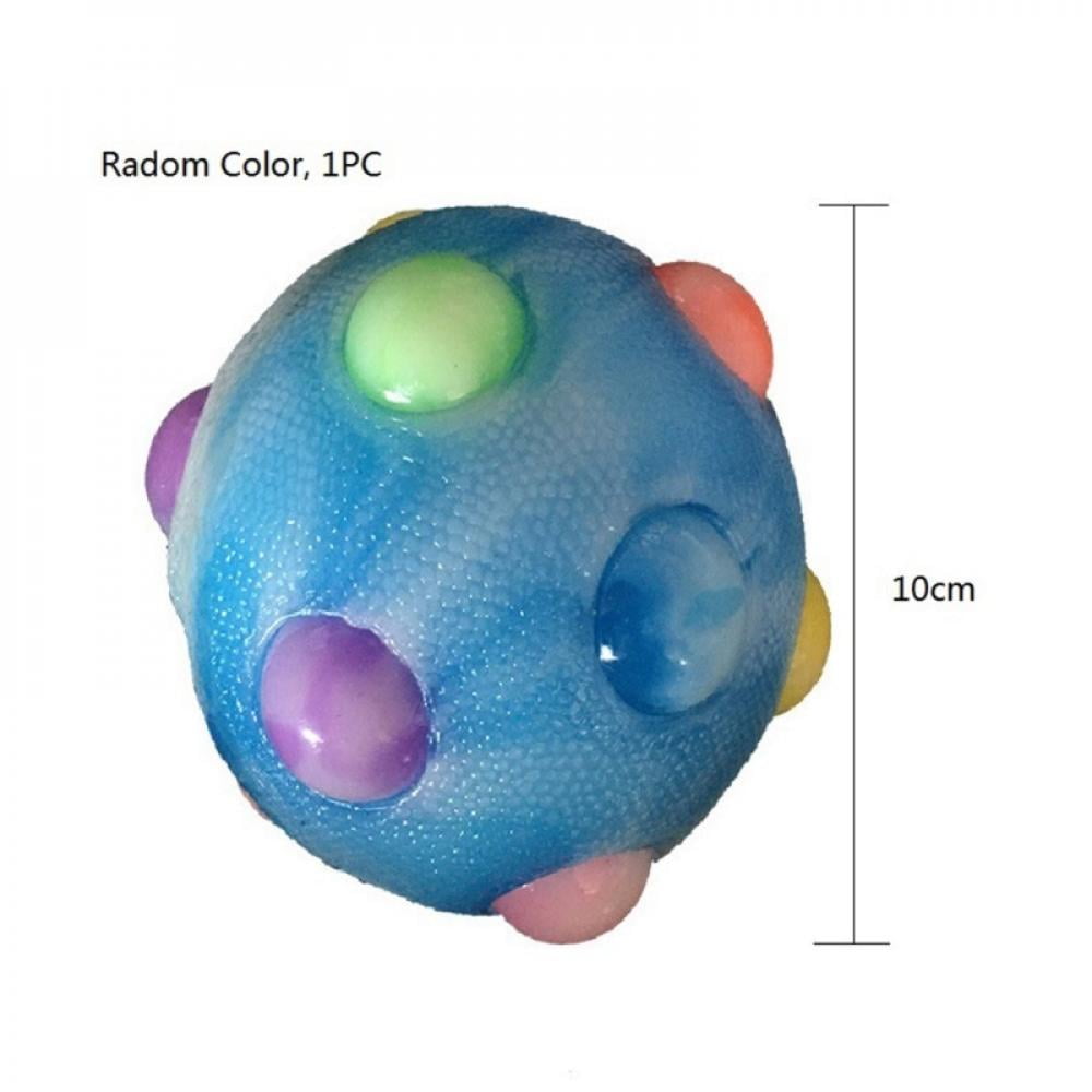 Pet Dog Toy LED Jumping Activation Ball Light Music Flashing Bouncing