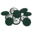 thumbnail image 1 of Unique Bargains 10pcs 36L Fabric Cloth Covered Button 23mm Round Metal Shank Sewing Buttons for Suits Dress Blouses, Army Green, 1 of 5