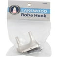 thumbnail image 4 of Lakewood Robe Hook, Satin Nickel by Stone Harbor Hardware, 4 of 4