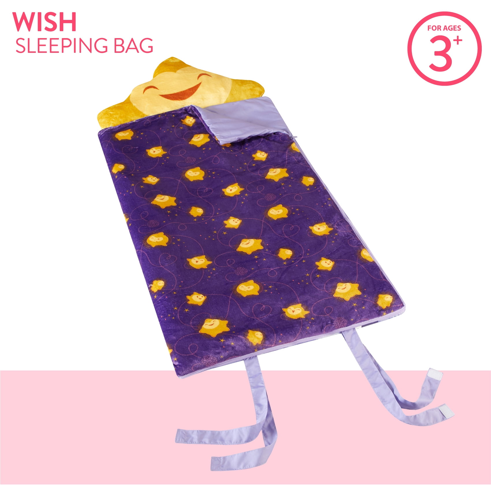 Disney Wish, Kids Faux Fur Figural Slumber Bag