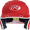 Scarlet/White, variant on Rawlings Mach 2-Tone Matte Baseball Helmet