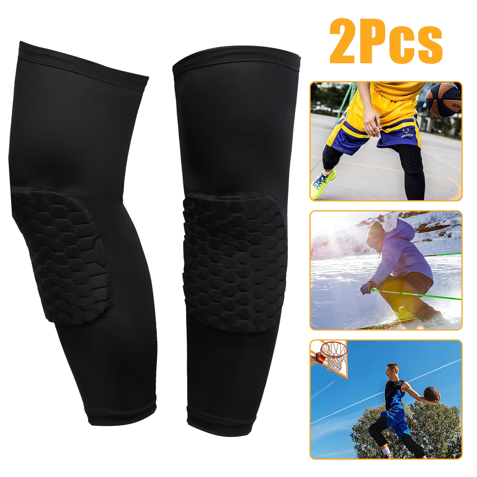 Various Sizes perfk Universal Nylon Figure Ice Skating Knee Protector Pad Supporter Safety Soft Guard Pad Mat Cover