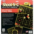 thumbnail image 4 of BIRCHWOOD CASEY Shoot-N-C 12" Sight-In Reactive Target - Highly Visible Instant Feedback Self-Adhesive Shooting Target Stickers with Repair Pasters - 12 Targets, 144 Pasters, 4 of 4