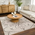 thumbnail image 6 of BoutiqueRugs Azzan Farmhouse Area Rug - Cream, Charcoal - 2' x 3', 6 of 13