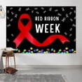 thumbnail image 2 of Red Ribbon Week Banner,Red Ribbon Awareness Poster Decoration,Celebrate Life Live Drug Free,Say No to Drug,Proud to Be Drug Free,School and Classroom Seminar Supplies-7x5FT, 2 of 7
