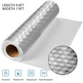 thumbnail image 2 of PULLIMORE Kitchen Backsplash Stickers Wallpaper, Kitchen Stickers Self Adhesive Kitchen Aluminum Foil Stickers Waterproof Oil Proof Stove Sticker, 2 of 9