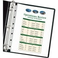 thumbnail image 4 of (2 pack) Avery Diamond Clear Heavyweight Sheet Protectors for Mini Binders, Holds 8.5" x 5.5" Sheets, Polypropylene, 25ct (77004), 4 of 7