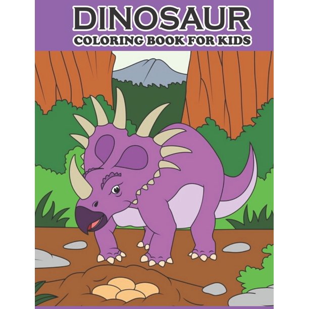 Download Dinosaur Coloring Book For Kids Fun Children S Coloring Book For Boys Girls With 50 Adorable Dinosaur Pages For Toddlers Kids To Color Volume 1 Paperback Walmart Com Walmart Com