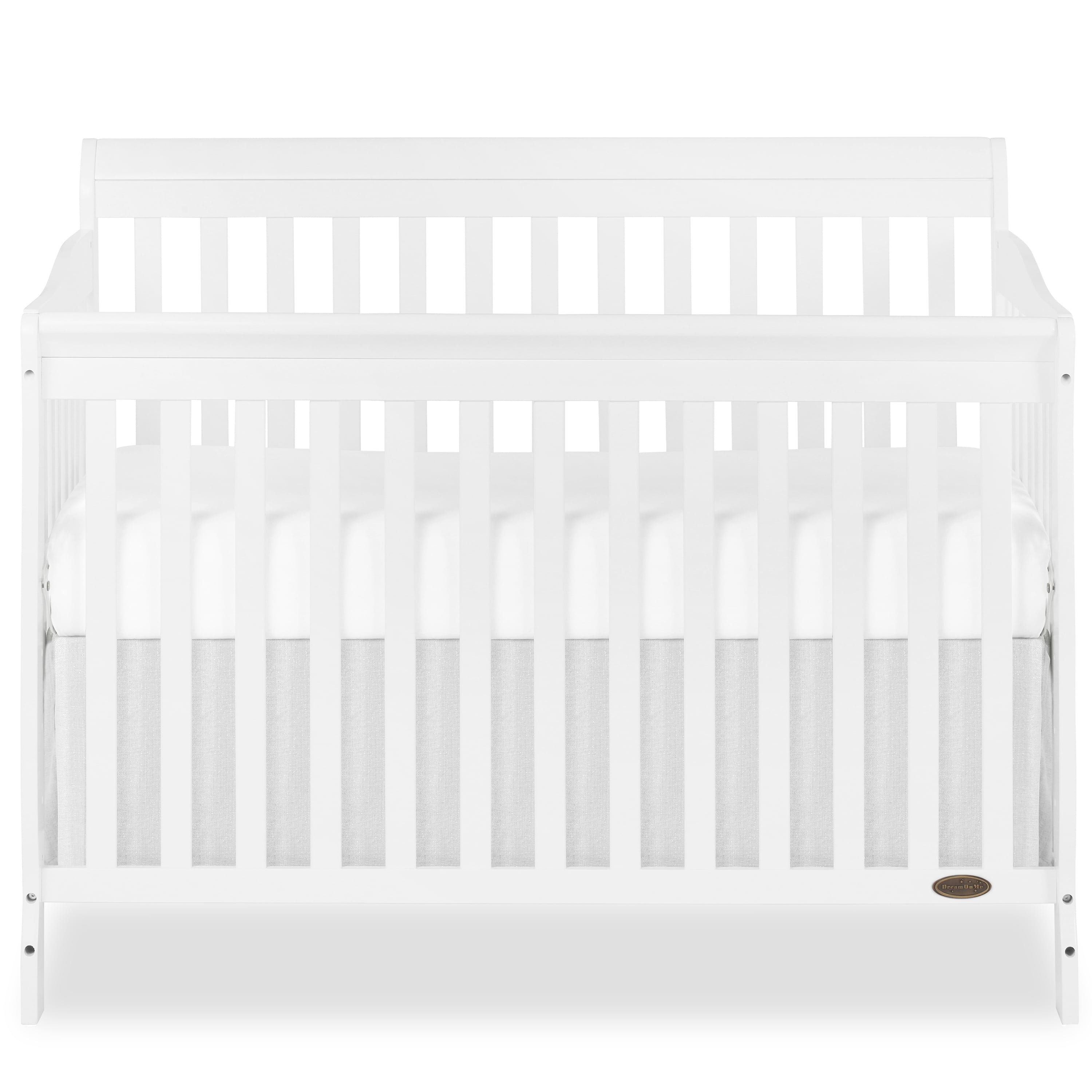 Nursery Essentials Bundle of Dream On Me Ashton 5-in-1 Convertible Crib, Dream On Me Ashton Changing table, with a Dream On Me Honeycomb Orthopedic Firm Fiber Standard Crib Mattress In White