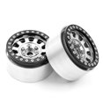 thumbnail image 3 of Yeacher Aluminum Alloy Wheel Rim Beadlock Wheel Rims Hub 4pcs Replacement for 1/10 TRX4 Axial, 3 of 6
