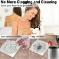 Lystmrge Hair Catcher Washer Machine 30Pcs Disposable Shower Drain Hair