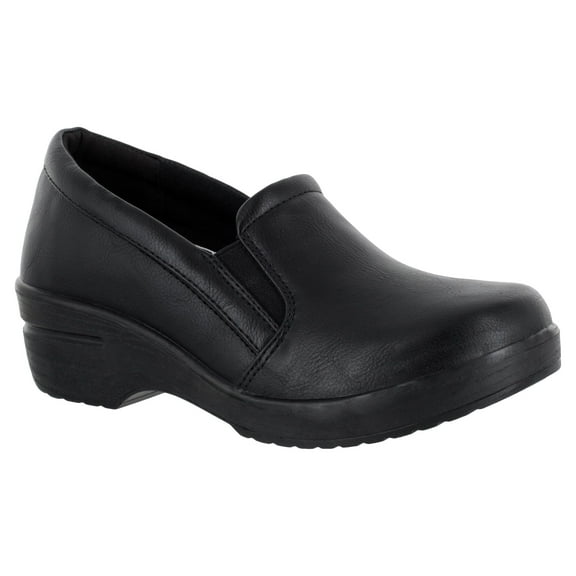 Easy Works by Easy Street Leeza Women's Slip Resistant Clog Work Shoe