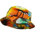 thumbnail image 2 of Tropical Scenery Hawaiian Bucket Hat Fashion Print Summer Cap, 2 of 5