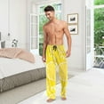 thumbnail image 7 of FREEAMG Lemon Cotton Pajama Pant for Men, Super Soft Lightweight Lounge Pajama Bottoms Drawstring Sleepwear Pant with 2 Pockets, 7 of 7