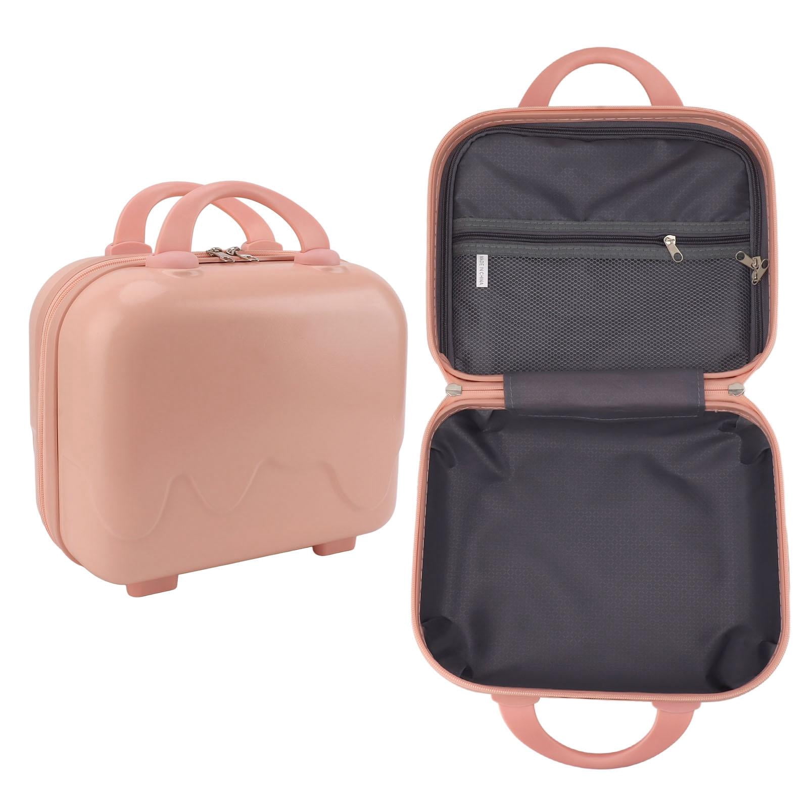 Yajisi 14" Lightweight Hard‑Shell Carry‑On Luggage, Pink – 14‑inch Compact, Large Capacity, ABS Durable, Anti‑Slip Feet, Ideal for Flights