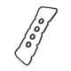 thumbnail image 1 of Junta de culata Junta de cubierta de válvula de motor de sobrecarga para JCW S R50 R52 R53, 1 of 5