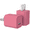 Pink, variant on ACE 5V/1A Mini Universal Portable Home Travel Adapter USB Wall Charger 2 Pack Bulk Variety - Pink