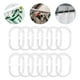 thumbnail image 3 of 12 ganchos transparentes para cortina de ducha, anillo para cortina de baño, 3 of 8
