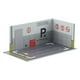 thumbnail image 2 of Modelo de estacionamiento de automóviles, modelo de estacionamiento de automóviles a presión, garaje subterráne 1/32 modelo de automóvil 32008 Gris Sunnimix mini estacionamiento, 2 of 5