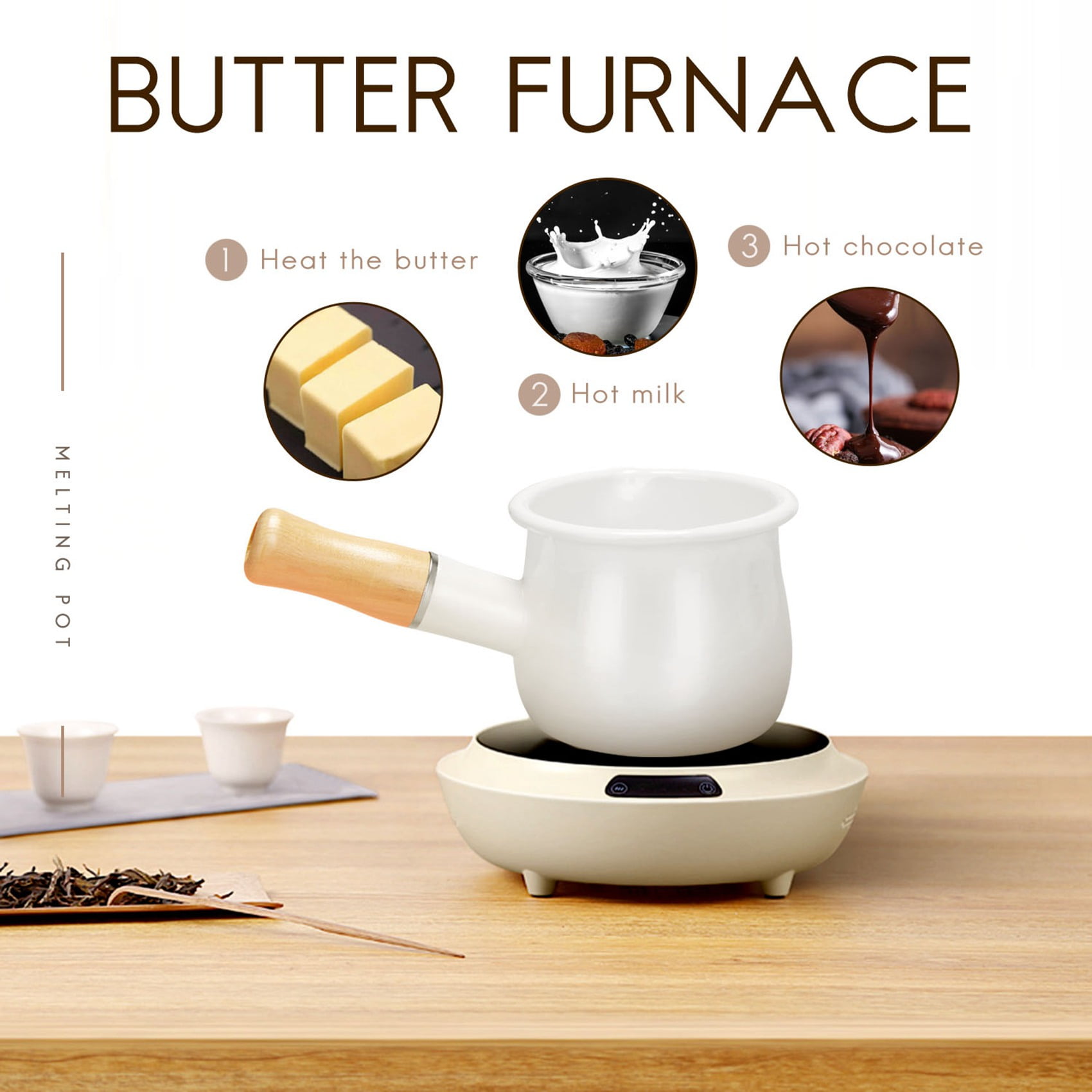 278>TYUXINSD Durable Pot De Lait En Acier Inoxydable 304, Pot De Lait