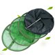 thumbnail image 5 of EeaseMX Redes de pesca plegables, redondas, para peces y camarones, con malla, bolsa con cordón (malla de goma, 200 x 25 cm), color aleatorio, 5 of 7
