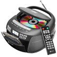 thumbnail image 1 of Reproductor de CD y casete KLIM con Bluetooth y radio AM/FM, color plata, 1 of 7