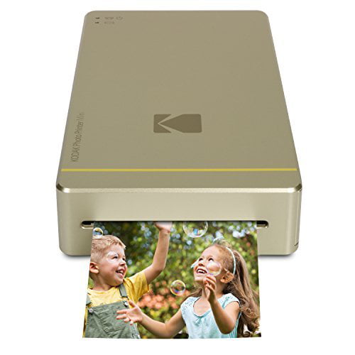 Wirelessly Prints 2.1 x 3.4 Images Compatible with Android & iOS Kodak Mini Portable Mobile Instant Photo Printer White Advanced DyeSub Printing Technology Wi-Fi & NFC Compatible 