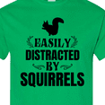 thumbnail image 4 of Inktastic Easily Distracted by Squirrels T-Shirt, 4 of 5