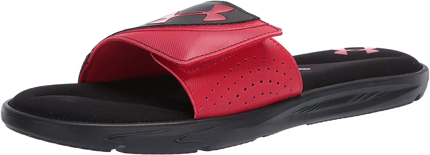 red under armour sandals