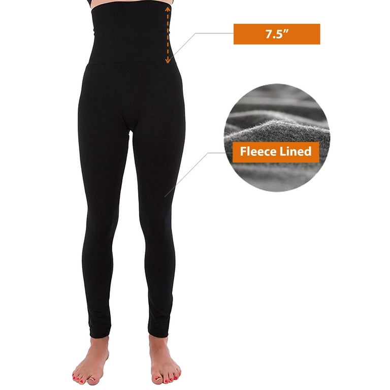 Control top top leggings walmart