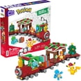 thumbnail image 1 of Set de juguetes de construcción MEGA Pokémon Holiday Train 373 piezas para niños, 1 of 6