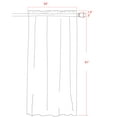 thumbnail image 5 of Home Soft Things 2 Piece Convent Garden Curtain Set - Green Stripe - 54" x 84", 5 of 5