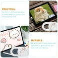 thumbnail image 4 of Webcam Privacy Lens Protector for Phone White ABS Material Slide to Open or Close 3Pcs, 4 of 8