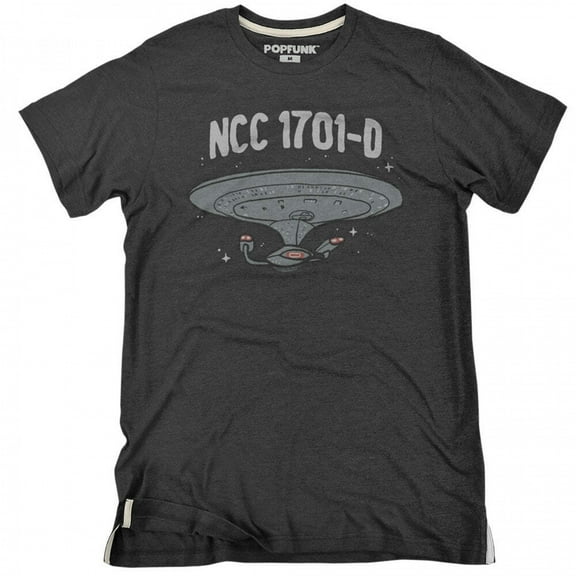 Star Trek USS Enterprise NCC-1701-D Starship T-Shirt-Small