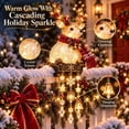 thumbnail image 7 of Winter Glow Reindeer Icicle Light Decor Christmas Decor, LED Reindeer Design Christmas Outdoor Decorations, Waterproof Hanging Christmas Lights for Porch, Yard, 7 of 7