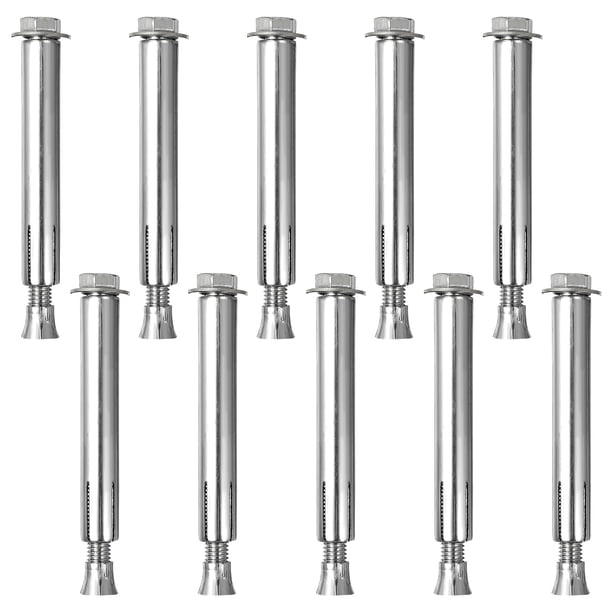 WEUVEB 10Ud Pernos De Expansión Duraderos Para Fijación En Pavimentos De Asfalto Y