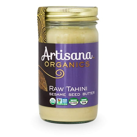 Pack of 6, Artisana Organics Raw Tahini Sesame Seed Butter, 14 oz