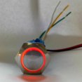 thumbnail image 2 of Interruptor de Botón de Autobloqueo LED 16mm IP65 Conector Piezas de Equipo Industriales - rojo shamjiam Interruptor de botón pulsador, 2 of 8