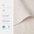 thumbnail image 3 of Texere 100% Organic Cotton Rice Weave Bath Towel Sets, Cream (2 Bath Towels), 3 of 5
