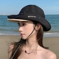 thumbnail image 1 of LinYooLi Big Hat Rear Sun Fisherman Hat Female Summer Anti -Ultraviolet Sunscreen Sun Hat Fast Dry Travel Mountaineering Cap, 1 of 9