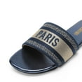 thumbnail image 7 of Dream Pairs Women’s Fashion Slide Sandals – Casual Slip-On Flats with Printed Footbed, 7 of 7