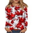 thumbnail image 6 of Edvintorg Thanksgiving Shirts for Women Long Sleeve Fall Cute Clothes Plus Size Tops Dressy Casual Business Work Blouses, 6 of 8