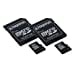 thumbnail image 2 of Carte Mémoire pour Téléphone Cellulaire HTC ADR-6350 2 x 8 Go Carte Mémoire microSDHC avec Adaptateur SD (Lot de 2), 2 of 2